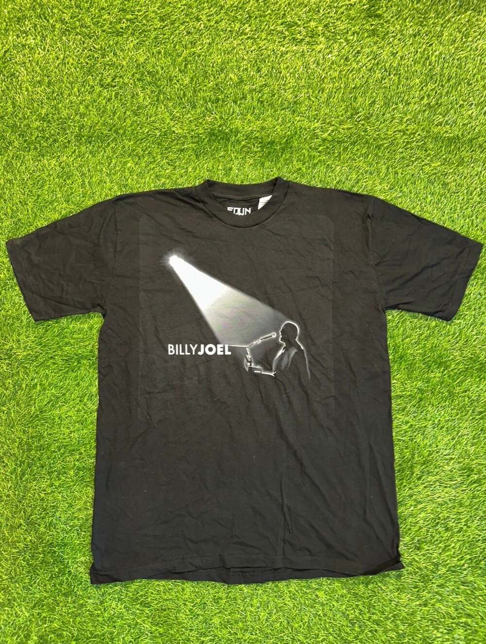 Edun Billy Joel Tour 2007 T-Shirt XL Black Concert Tee